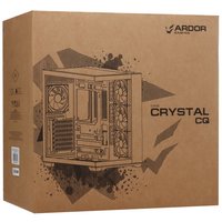 Корпус ARDOR GAMING Crystal CQ  черный