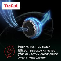Пылесос  Tefal Compact Power TW3786RA серый