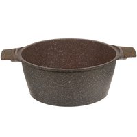 Кастрюля OneTwo Jasper O3SC052 5.2 л 28 см коричневый