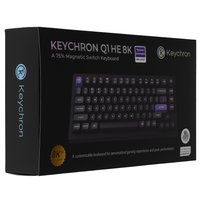 Клавиатура  проводная Keychron Q1 HE 8K цвет черный
