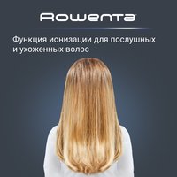 Фен-щетка Rowenta Brush Activ CF9525F0 черный/фиолетовый
