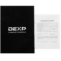 Фен DEXP HD-2000S черный/коричневый