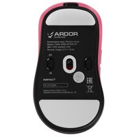 Mouse wireless/wired ARDOR GAMING Impact  pink