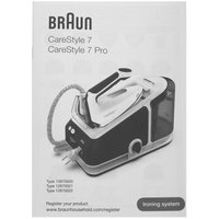 Парогенератор Braun CareStyle 7 Pro IS7282BL белый