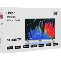 50" (127 sm) Televizor Haier 50 Smart TV S3 qora
