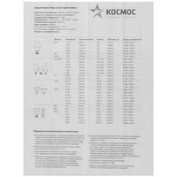 Комплект светодиодных ламп Космос Lksm_LED12WGX5365C