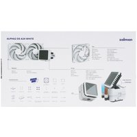 Cooling system ZALMAN ALPHA2 DS A24  white