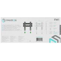 Кронштейн для ТВ ONKRON FM1 черный