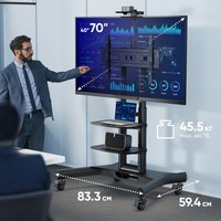 Стойка с кронштейном ONKRON TS1552