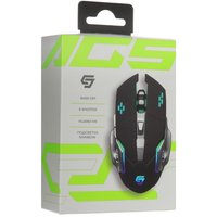 Мышь беспроводная/проводная Aceline AGS-W01  черный