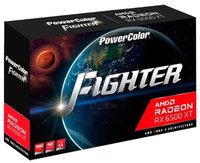 Видеокарта PowerColor AMD Radeon RX 6500 XT Fighter [AXRX 6500XT 4GBD6-DHV3]