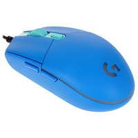 Мышь проводная Logitech G102 LIGHTSYNC [910-005810] синий