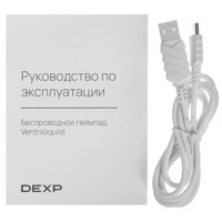 Геймпад беспроводной DEXP Ventriloquist белый
