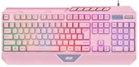 Клавиатура  проводная 2E GAMING KG315 цвет розовый