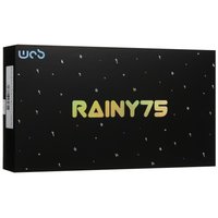 Клавиатура  проводная + беспроводная WOBKEY Rainy75 Pro цвет белый