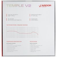 Беспроводные/проводные наушники ARDOR GAMING Temple V2  белый 2025