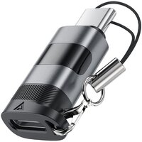 Переходник ACEFAST USB Type-C - USB Type-C серый