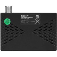Приставка для цифрового ТВ DEXP HD 7789P черный
