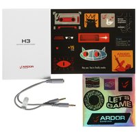 Проводные наушники ARDOR GAMING H3  белый 2024
