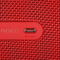 Portable speaker JBL Charge 6, red