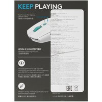 Мышь беспроводная/проводная Logitech G G304 X LIGHTSPEED [910-007688] белый
