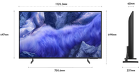 50" (125 см) Телевизор Samsung QE50QEF1AUXRU серый