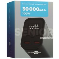 Портативный аккумулятор FinePower Machine серый