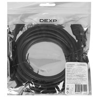Кабель DEXP USB Type-A - USB Type-A черный 5 м