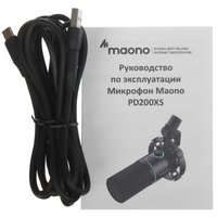 Микрофонный комплект Maono PD200XS черный