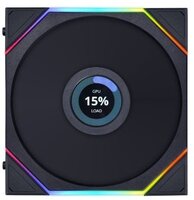 Реверсный вентилятор LIAN LI UNI FAN TL WIRELESS LCD 140 [G99.14RTLLCD1W1B.R0] черный