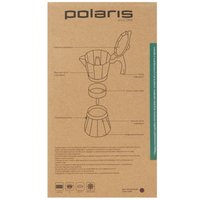 Гейзерная кофеварка Polaris ECO-9С фиолетовый