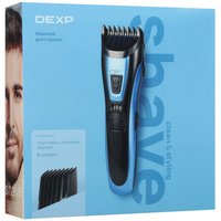 Машинка для стрижки DEXP HC-0130RB черный/синий