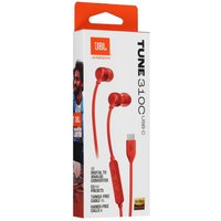 Проводные наушники JBL Tune 310C USB  красный 2023