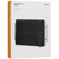 Плита компактная электрическая DEXP IRC-2000SS черный