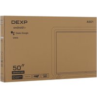50" (127 см) Телевизор DEXP A501 серый