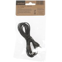 Кабель   Aceline jack 3.5 мм - 2RCA черный