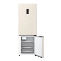 Холодильник с морозильником   LG GC-B640FEKM бежевый