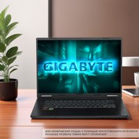 16" Ноутбук GIGABYTE GAMING A16 черный
