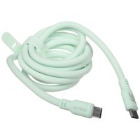 Кабель KEYRON USB Type-C - USB Type-C зеленый 1.5 м