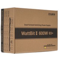 Блок питания ZALMAN Wattbit II 600W [ZM600-XE II] черный