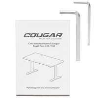 Стол компьютерный Cougar Pure 120 белый