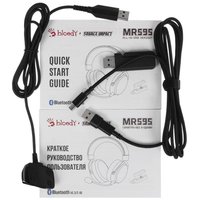 Wireless/wired headphones A4Tech Bloody MR595 black 2024