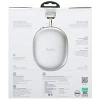 Беспроводные/проводные наушники Hoco W35 Max Auspicious  серебристый 2024