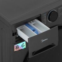 Стирально-сушильная машина Midea MF200D80WBS/S-RU серый