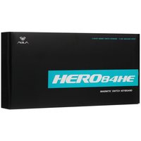 Клавиатура  проводная AULA HERO84 HE цвет фиолетовый