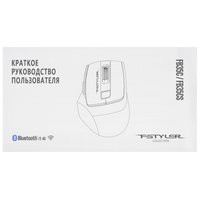 Mouse wireless A4Tech Fstyler FB35CS [FB35CSUSBICYWHITE] white