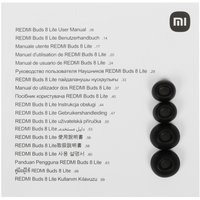 Наушники TWS Xiaomi Redmi Buds 8 Lite  черный 2025