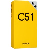 6.74" Смартфон realme C51 128 ГБ зеленый
