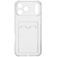 Накладка  BoraSCO Bumper Case для Apple iPhone 17 Pro Max прозрачный