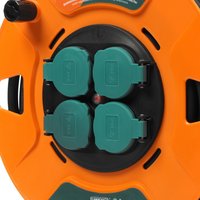 Удлинитель силовой FinePower PDS1022 оранжевый